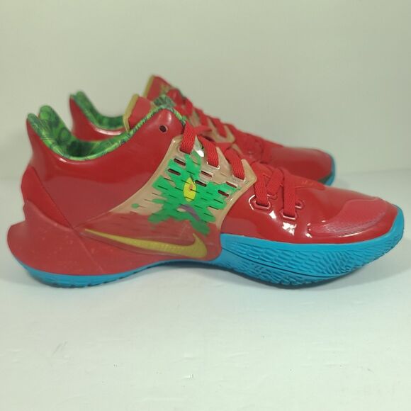 Nike Kyrie Low 2 x SpongeBob SquarePants Mr Krabs Men\'s Sz 9 CJ6953-600 EUC main image 15